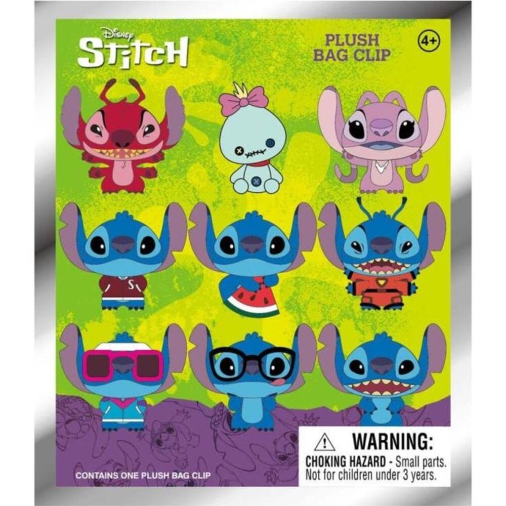 Monogram - Stitch Plush Bag Clip  COLLECTIBLES